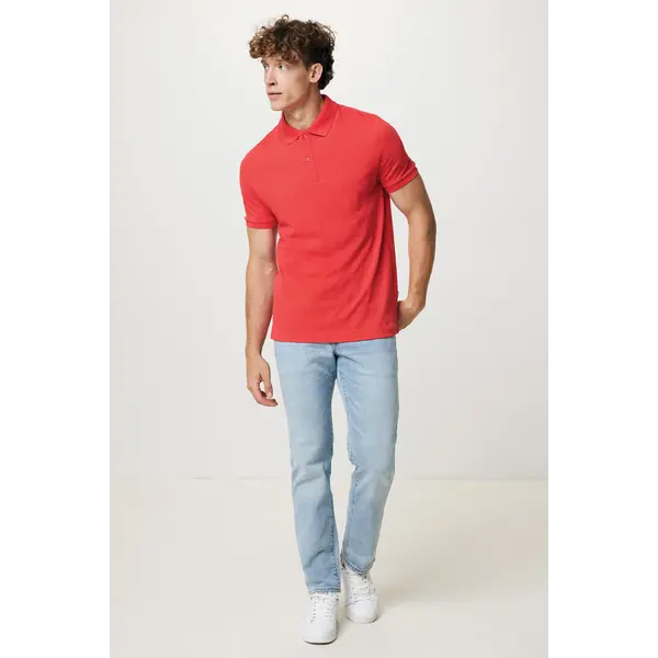 IQONIQ Yosemite recycled cotton pique polo
