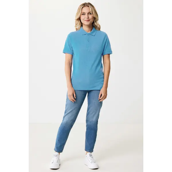 IQONIQ Yosemite recycled cotton pique polo